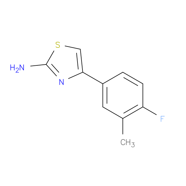 2-Amino-4-(4'-fluoro-3'-methyl)phenylthiazole