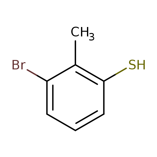 3-Bromo-2-methylbenzenethiol