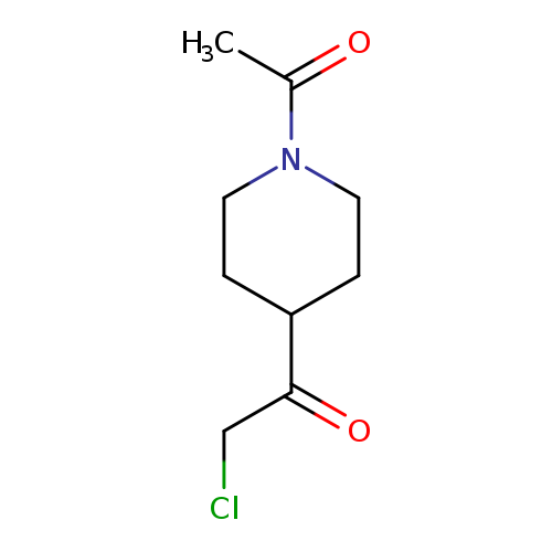 1-(1-Acetylpiperidin-4-yl)-2-chloroethan-1-one