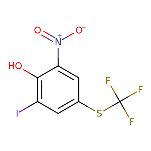 2-Iodo-6-nitro-4-[(trifluoromethyl)thio]phenol