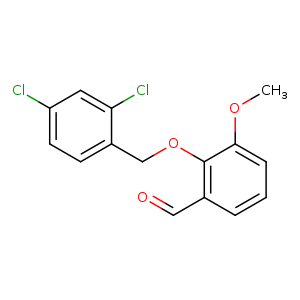 2-[(2,4-Dichlorobenzyl)oxy]-3-methoxybenzaldehyde