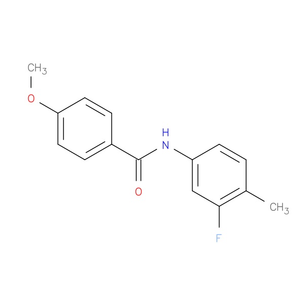 N-(3-Fluoro-4-methylphenyl)-4-methoxybenzamide