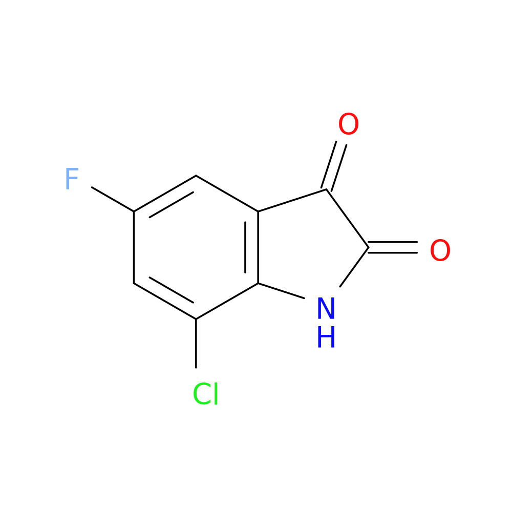 7-Chloro-5-fluoro-1H-indole-2,3-dione