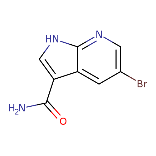 5-Bromo-1H-pyrrolo[2,3-b]pyridine-3-carboxamide