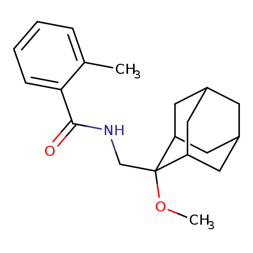 N-[(2-methoxyadamantan-2-yl)methyl]-2-methylbenzamide