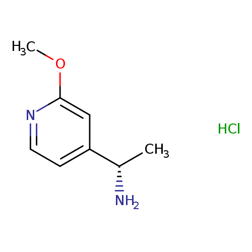 4-Pyridinemethanamine, 2-methoxy-α-methyl-, hydrochloride (1:1), (αS)-