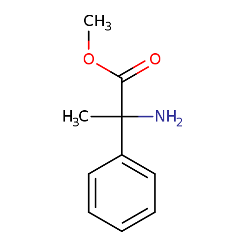 α-Amino-α-methyl benzene acetic methyl ester