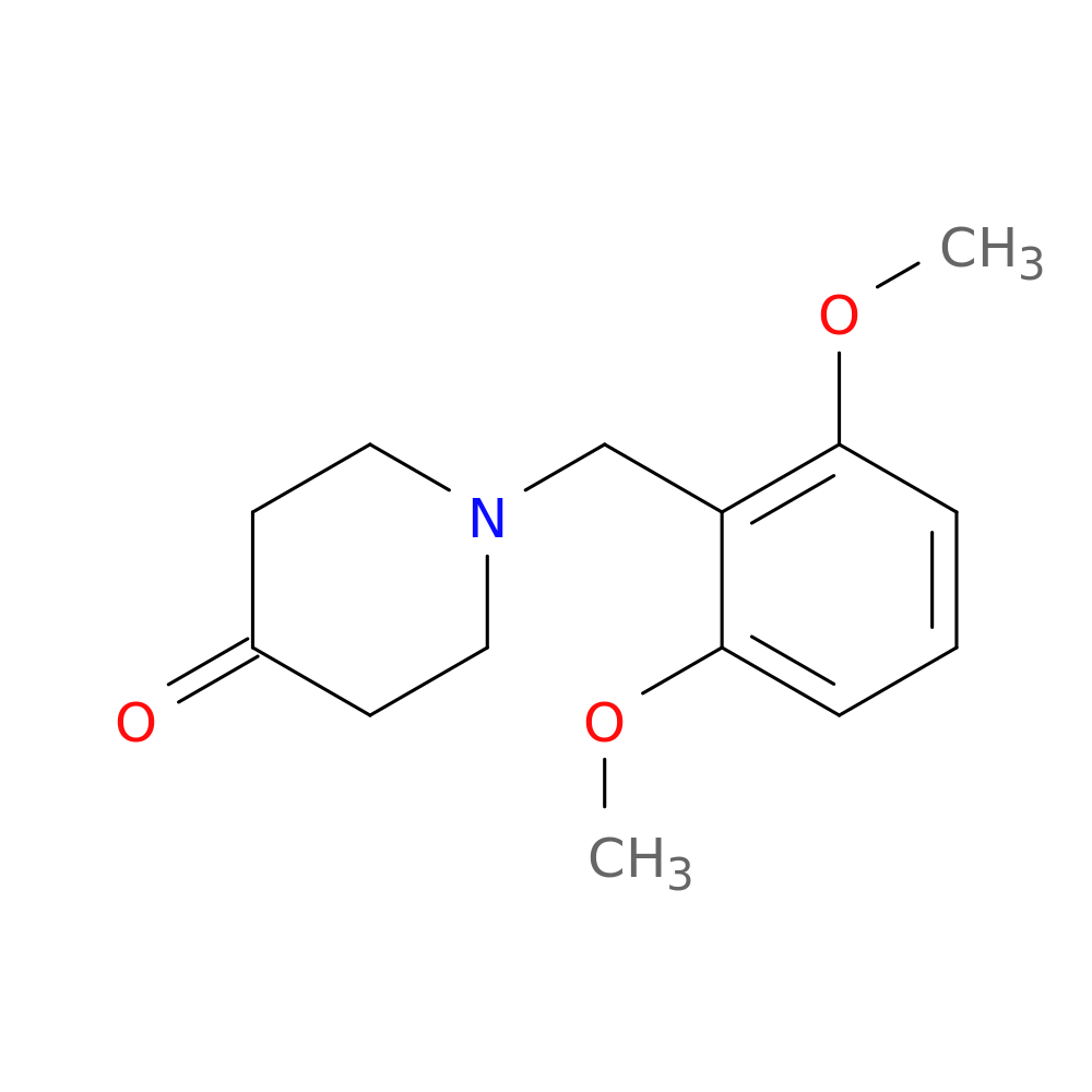1-(2,6-Dimethoxybenzyl)piperidin-4-one