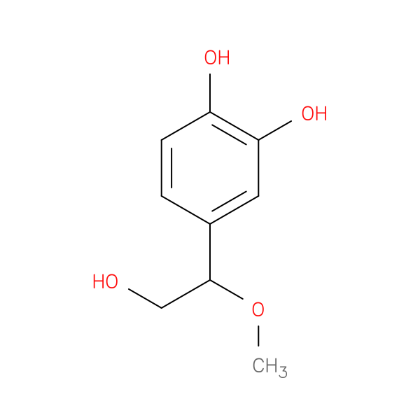 4-(2-hydroxy-1-methoxyethyl)benzene-1,2-diol