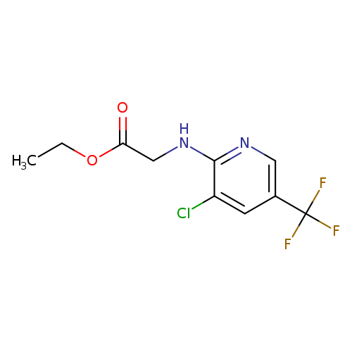 ETHYL 2-([3-CHLORO-5-(TRIFLUOROMETHYL)-2-PYRIDINYL]AMINO)ACETATE