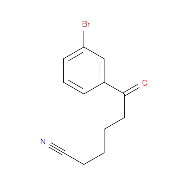 6-(3-Bromophenyl)-6-oxohexanenitrile