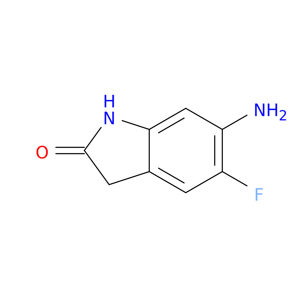 6-amino-5-fluoro-1,3-dihydro-2H-Indol-2-one