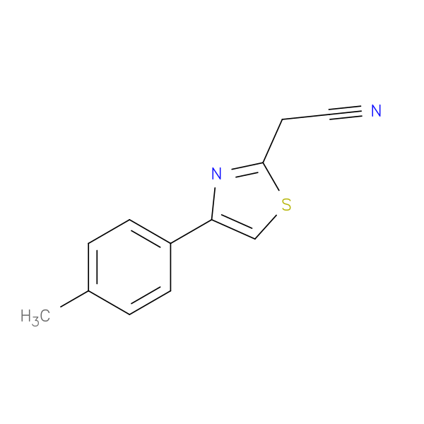[4-(4-Methylphenyl)-1,3-thiazol-2-yl]acetonitrile