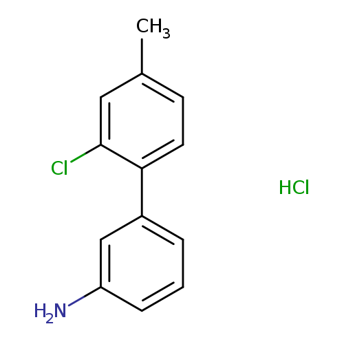 3-(2-Chloro-4-methylphenyl)aniline, HCl