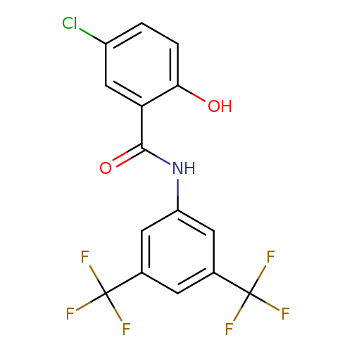 N-[3,5-Bis(trifluoromethyl)phenyl]-5-chloro-2-hydroxybenzamide