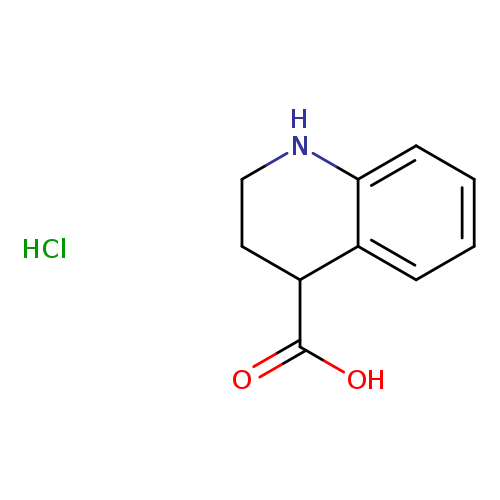 4-Quinolinecarboxylic acid, 1,2,3,4-tetrahydro-, hydrochloride (1:1)