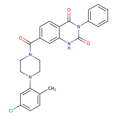 7-[4-(5-chloro-2-methylphenyl)piperazine-1-carbonyl]-3-phenyl-1,2,3,4-tetrahydroquinazoline-2,4-dione