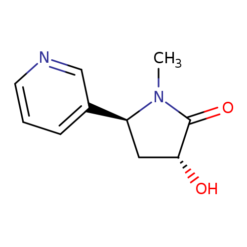 3-hydroxy-1-methyl-5-pyridin-3-yl-pyrrolidin-2-one