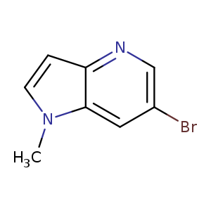 6-broMo-1-Methyl-1H-pyrrolo[3,2-b]pyridine6-broMo-1-Methyl-1H-pyrrolo[3,2-b]pyridine