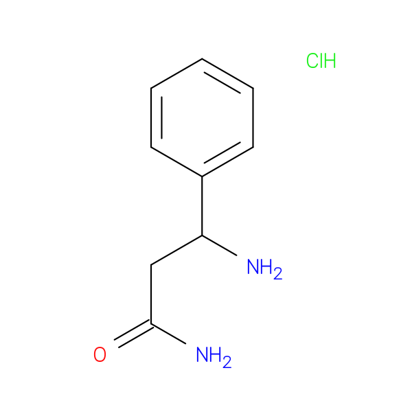 3-amino-3-phenylpropanamide hydrochloride