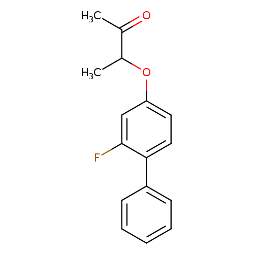 3-({2-fluoro-[1,1'-biphenyl]-4-yl}oxy)butan-2-one