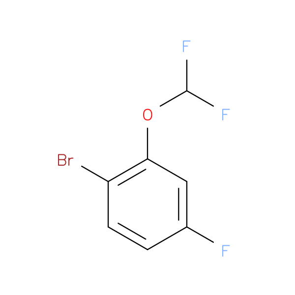 1-bromo-2-(difluoromethoxy)-4-fluorobenzene