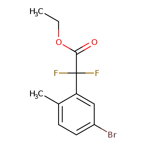 Ethyl 2-(5-bromo-2-methylphenyl)-2,2-difluoroacetate