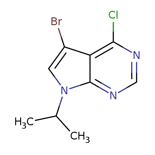 5-Bromo-4-chloro-7-isopropyl-7H-pyrrolo[2,3-d]pyrimidine