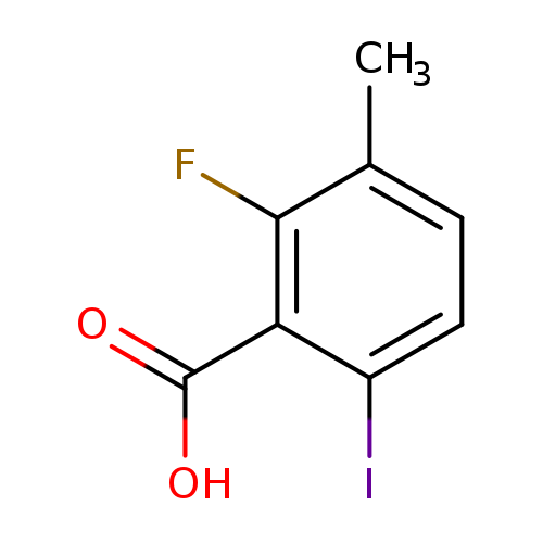 2-fluoro-6-iodo-3-methylbenzoic acid
