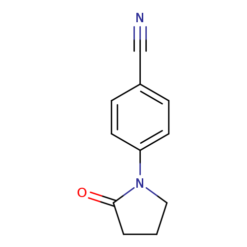 4-(2-Oxopyrrolidin-1-yl)benzonitrile