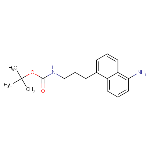 tert-Butyl(3-(5-aminonaphthalen-1-yl)propyl)carbamate