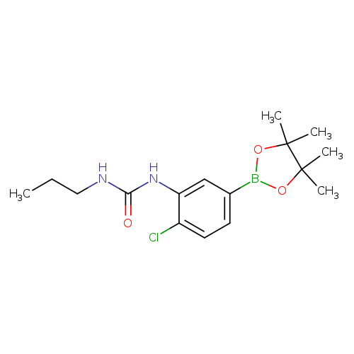 1-[2-chloro-5-(tetramethyl-1,3,2-dioxaborolan-2-yl)phenyl]-3-propylurea