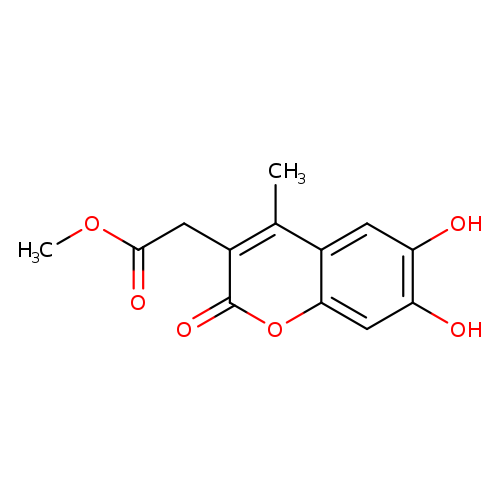 Methyl (6,7-dihydroxy-4-methyl-2-oxo-2h-chromen-3-yl)acetate