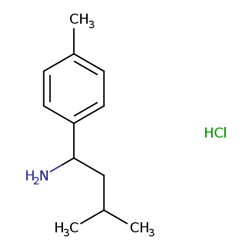 3-Methyl-1-(4-methylphenyl)butan-1-amine hydrochloride