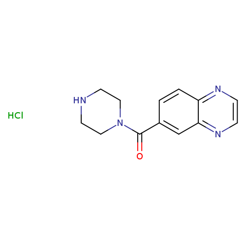 Piperazin-1-yl-quinoxalin-6-yl-methanone hydrochloride