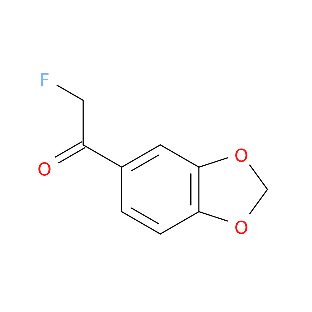 1-(1,3-dioxaindan-5-yl)-2-fluoroethan-1-one