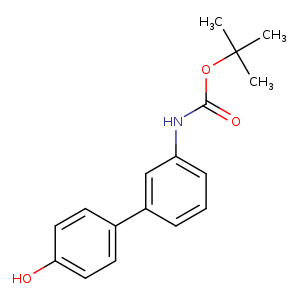 Carbamic acid, N-(4'-hydroxy[1,1'-biphenyl]-3-yl)-, 1,1-dimethylethyl ester