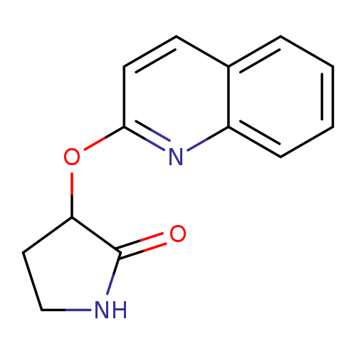 3-(quinolin-2-yloxy)pyrrolidin-2-one