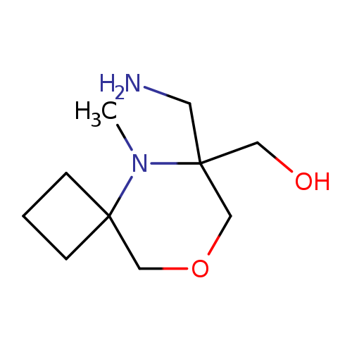 [6-(aminomethyl)-5-methyl-8-oxa-5-azaspiro[3.5]nonan-6-yl]methanol