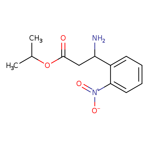 propan-2-yl 3-amino-3-(2-nitrophenyl)propanoate