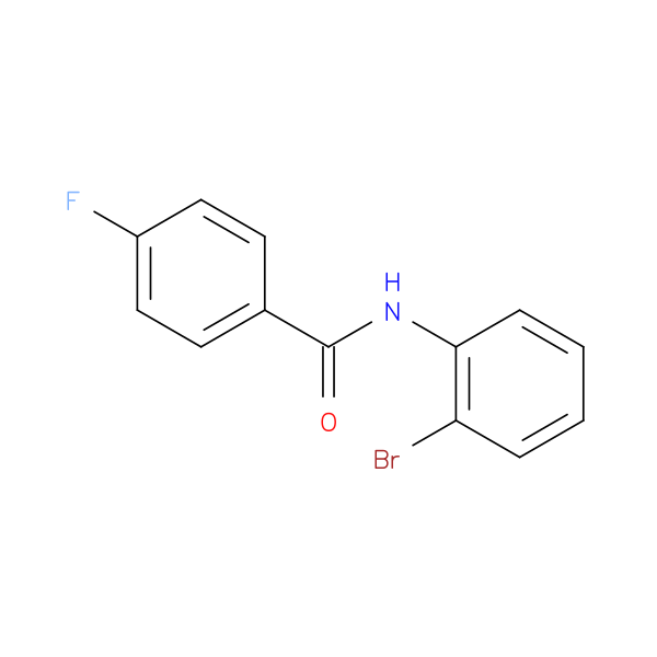N-(2-BROMOPHENYL)-4-FLUORO-BENZAMIDE