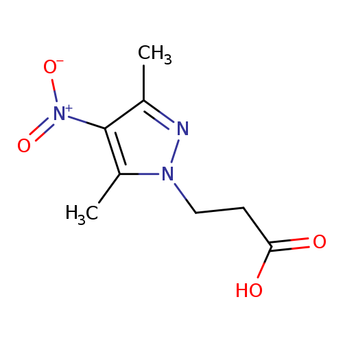 3-(3,5-Dimethyl-4-nitro-1h-pyrazol-1-yl)propanoic acid