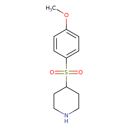 4-(4-methoxybenzenesulfonyl)piperidine