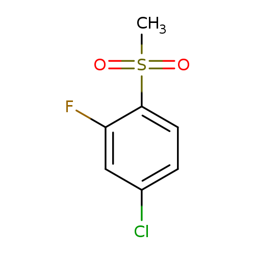 4-Chloro-2-fluoro-1-methanesulfonylbenzene