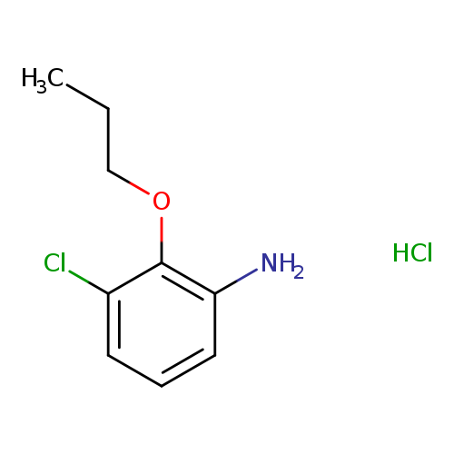 (3-chloro-2-propoxyphenyl)amine hydrochloride