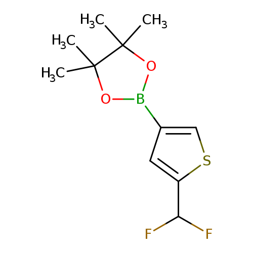2-[5-(difluoromethyl)thiophen-3-yl]-4,4,5,5-tetramethyl-1,3,2-dioxaborolane