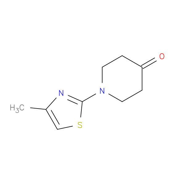1-(4-methyl-1,3-thiazol-2-yl)piperidin-4-one