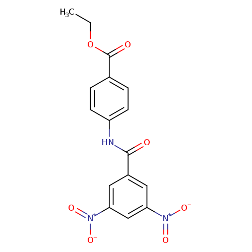 ethyl 4-(3,5-dinitrobenzamido)benzoate