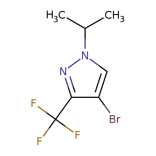 4-Bromo-1-isopropyl-3-(trifluoromethyl)pyrazole