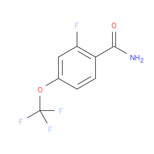 2-fluoro-4-(trifluoromethoxy)benzamide